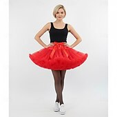 levne spodnička-Spodnička Sukénka Pod sukní Balet Klasická Lolita Cosplay Lolita Dospělé Dámské Dívčí předvečer Všech svatých Karneval Párty Výkon Denní nošení Oblékněte se