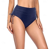 preiswerte Bikini-Höschen-Damen Badeanzug Bikini-Unterteil Bademode Urlaub Ärmellos Badeanzüge