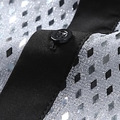 Χαμηλού Κόστους Γεωμετρικά σχήματα-Ανδρικά Πουκάμισο Καλοκαιρινό πουκάμισο Casual πουκάμισο Πουκάμισο παραλίας Πουκάμισο με κουμπιά Λευκό Ανθισμένο Ροζ Ρουμπίνι Μακρυμάνικο Συνδυασμός Χρωμάτων Πέτο Καθημερινά Διακοπές Πούλιες Ρούχα