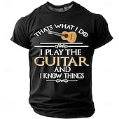  Per uomo Gergo divertente Maglietta Manica Corta maglietta Stampa 3D Girocollo Camicia Moda Quotidiano Quotidiano Streetwear Blu Nero Rosso Estate Primavera Abbigliamento S M L XL XXL XXXL