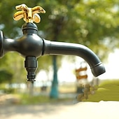 Недорогие Смесители для раковины в ванной-Ванная раковина кран - Вращающийся Хром Монтаж на стену Одной ручкой одно отверстиеBath Taps