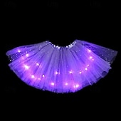 cheap Bottoms-Petticoat Hoop Skirt Tutu Under Skirt Retro Vintage 1980s Adults' Women's Masquerade Mardi Gras Prom Party Evening Wear Bachelorette Party Dress Up