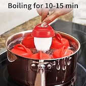 olcso Konyhai eszközök és kütyük-6/9 db szilikon tojásfőző, tapadásmentes, hőálló gőzölőpohár - könnyen használható konyhai eszköz, tökéletes lágy, közepes vagy kemény tojásokhoz