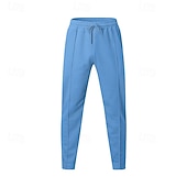 cheap Joggers-Men's Sweatpants Joggers Trousers Drawstring Pocket Elastic Waist Plain Comfort Breathable Outdoor Daily Holiday Vacation Fashion Blue Black Micro-elastic