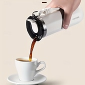 abordables Verres et tasses-Mug isotherme en acier inoxydable de 350 ml et 500 ml – étanche, réutilisable et avec couvercle, convient aux boissons chaudes et froides, cadeau idéal pour hommes et femmes, cadeau parfait pour les