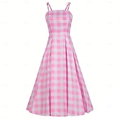 Недорогие Женские костюмы-кукла Платья Ретро Классический и неустаревающий 1950-е года for Жен. Девочки Детские Взрослые Рождество Карнавал Маскарад Девичник