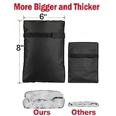 economico riscaldamento e raffreddamento-Set da 4 pezzi di coperture per rubinetti esterni per l'inverno, protezioni isolate per rubinetti esterni, protezione dal gelo, durevoli e resistenti alle intemperie, essenziali per la sicurezza