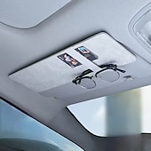 halpa Ajoneuvopalvelu-Universaali auton aurinkolipan jatke - häikäisynestoinen aurinkosuoja turvasoljella, kestävä kangas parantaa aurinkosuojaa ja mukavuutta, sopii useimpiin ajoneuvomalleihin