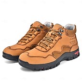 tanie Buty trekingowe-Męskie buty trekkingowe na co dzień – wytrzymałe, sznurowane, wygodne i oddychające, idealne na przygody na świeżym powietrzu, wędrówki i do noszenia na co dzień