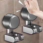 olcso Esemény- és party kellékek-1/2 darabos tapadókorongos zuhanytartó - többcélú fürdőszobai kiegészítő, tapadókorongos permetezőtartó, hordozható, fokozott stabilitás és rugalmasság, praktikus zuhanytartozék-talp