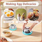 olcso Eszközök tojáshoz-2 db tartós tojáslyukasztó tojáslyukasztó lyukasztó különálló lyuk rozsdamentes acél tű tojás tojáslyukasztó konyhai eszközök