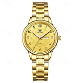 halpa Kvartsikellot-Uusi Olevs Tuontiliike Naisten Liikekello On Koristeltu Hohtavalla Kalenteripäivänä Näyttö Digitaalinen Näyttö Kvartsikello Rentouttava Vedenkestävä Urheilullinen Rannekello Valentine's Day Lahja