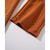 voordelige Rechtdoor Been-Voor heren Joggingbroeken Broek Joggingbroek met rechte pijpen Jacquard Trekkoord Zak Effen Comfort Zacht Casual Dagelijks Buiten Vakantie Modieus Zwart Oranje Micro-elastisch