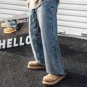 economico Zoccoli e pianelle da uomo-comode scarpe slip-on da uomo foderate in pelliccia: morbide, calde, perfette per ricevimenti di nozze rilassati e riunioni al chiuso