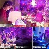 Недорогие огни проектора звездной галактики-Проектор звездного неба в виде яйца динозавра с беспроводным музыкальным плеером, ночник с белым шумом, туманностью и таймером. &amp;пульт дистанционного управления — лучший подарок &amp;Декор для детской и