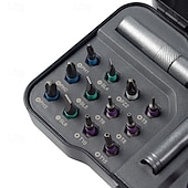 رخيصةأون أجهزة الاختبار والكشف-مجموعة مفكات براغي مغناطيسية متعددة الوظائف 42 في 1 مع 40 رأسًا لتجميع الأثاث وأجهزة الكمبيوتر