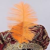 preiswerte Zubehör und mehr-Retro Vintage Mittelalterlich Renaissance Hut Prinz Vampir Edelmann Kostüm Herren Maskerade Party Erwachsene Hut