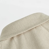 abordables camisa con botones para hombre-Hombre Camisa Camisa casual Camisa de playa Camisa de Pana Abotonar la camisa Negro Marrón Verde Ejército Albaricoque Gris Manga Larga Color sólido Diseño Diario Vacaciones Bolsillo Ropa Moda Casual