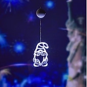 olcso Dekoratív fények-húsvéti ablakdekorációk fények, húsvéti hógolyó tojás alakú ablakfény kápráztatja a fényes húsvéti fényeket beltéri ablakhoz kültéri partidekorációhoz