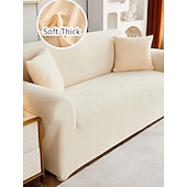 economico Copridivano-1 pc Thick Chenille Sofa Cover Fashionable and Luxurious Decorative Sofa Protector, Anti-Slip, Dustproof, Anti-Cat Scratch, Suitable for All Seasons Bedroom, Living Room, Study, and Office