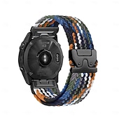 abordables Bracelets de montre Garmin-Bracelet de montre connectée Quickfit en silicone 22 mm et 26 mm pour Garmin Fenix 7X, 7 Solar, 6X, 6 Pro, 5, 5X Plus, 3, 3HR et Epix