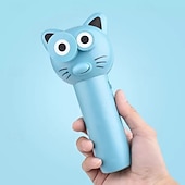 お買い得  猫用おもちゃ-猫の紐おもちゃ、手持ち式、かわいい猫用ロープランチャー - 室内遊び用のインタラクティブな電動おもちゃ