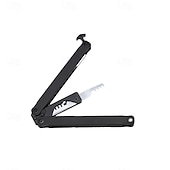 Недорогие Наборы отверток-Набор отмычек из нержавеющей стали для быстрого вскрытия замков, удобный в использовании, позволяет быстро открывать замки, эффективно вскрывать замки, использовать ключ для открывания дверей.