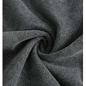 cheap Casual Henley Tee-Men's Henley Shirt 100% Cotton Acid Wash Shirt Short Sleeve Henley Summer Spring Fall Plain Retro Vintage Casual Vintage Style Washed Casual Light Blue Dark Brown Black Top Tee for Men