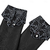economico Capispalla-Retrò Vintage Rococò Medievale Cappotto Smoking Frac Lunghe Costume Per uomo Reale Halloween Carnevale Feste LARP Fiera Rinascimentale Adulti Cappotto