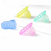 billige kunst, håndverk og søm-10 stk. garnføringsring, hekle- og strikkeverktøy, justerbare garnholdere for enkel håndverk, viktig tilbehør for strikking og hekleprosjekter