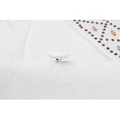 abordables Costumes de fête-Pour des hommes Smoking Costumes de fête Bal de promo mariage d'hiver Noir Blanche Printemps, Automne, Hiver, Été Costume / Tailleur Col châle Mode Fête Couleur Unie Coupe Slim 2 pièces Croisé 2