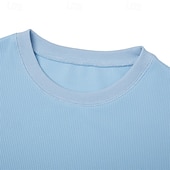 economico Felpe di base-Per uomo Maglia Felpa a nido d'ape Maglione Aalbicocca Bianco Girocollo Semplice Testurizzato Casuale Quotidiano Sport &amp; Outdoor Poliestere Streetwear Cool Abbigliamento Sportivo Primavera &amp; Autunno