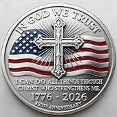 levne 250. výročí USA-Pamětní mince k 250. výročí "V Boha věříme" náboženská sběratelská mince oboustranný vyrytý pamětní token křesťanský dárek pro věřící k semikvincentenáriu