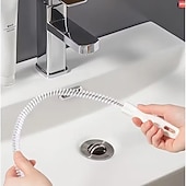 olcso Tisztító szerek-5 db hosszú nyelű tisztítókefe ergonomikus fogantyúkkal, rugalmas sörtékkel fürdőszobai mosdó lefolyóihoz, konyhai csövekhez, szőrtelenítéshez, tartós, kiváló minőségű, többcélú kefék egész éves