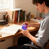 cheap Down to $30-3D Printed Fidget Ball Toy, Slime Dynamic Gear Sphere Stress Relief Desk Toy for Adults and Kids, Expanded Sensory Breathing Ball, Cool 3D Printed Fidget Gift