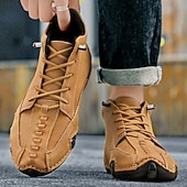 economico Stivaletti alla caviglia-stivali da uomo in similpelle verde fatti a mano: design unico e resistente con vestibilità comoda, ideali per l'uso casual, all'aperto e quotidiano