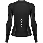 Χαμηλού Κόστους Γυναικεία σετ ρούχων-Γυναικεία Μπουφάν ποδηλασίας Φανέλα ποδηλασίας Ντάουνιλ Τζέρσεϋ Μακρυμάνικο Ποδηλασία Βουνού Ποδηλασία Δρόμου Καλοκαίρι Άνοιξη Μαύρο / Πορτοκαλί Υακινθί+Γκρίζο Συμπαγές Χρώμα Ποδήλατο