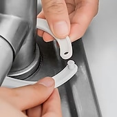 halpa Keittiövälineet ja -laitteet-2 kpl söpö kissa silikoninen hanateline tyhjennysreiällä tilaa säästävä säilytysteline sienille, siveltimille kylpyhuoneessa ja keittiön lavuaarissa, kestävä koristeellinen järjestäjä