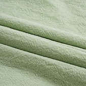  Муж. Рубашка Льняная рубашка Летняя рубашка Пляжная рубашка Гавайская рубашка Сплошной цвет Повседневные Пляж Черный Белый Светло-зеленый Розовый С короткими рукавами Воротничок Весна лето Лето Одежда