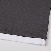 levne Vaflové pletené tričko-Pánské Vaflové tričko Tričko Waffle Henley košile Dlouhý rukáv Tričkový Do V Celý rok Pevná barva Tradiční a retro Na běžné nošení falešný dva kusy Ležérní Domů Venkovní Fialová Top tričko pro muže
