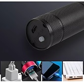 billiga Ficklampor-bilfönsterkrossare säkerhetsbältesklippare med LED-ficklampa, uppladdningsbar nödhammare, glaskrossverktyg, blixtljus med SOS-ljus