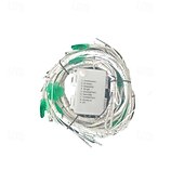 お買い得  電池式-聖パトリックの日、アイリッシュクローバーライト（1.8m、45LED、AAA8電池ボックス付き）、屋内、寝室、リビングルーム、ダイニングルーム、パーティー、お祭りの雰囲気作り、装飾小道具