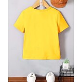levne Chlapcův 3D vtipný humor-Unisex Chlapecké 3D Grafika Komiks Tričko Košilky Krátký rukáv 3D tisk Léto Jaro Sportovní Módní Šik ven Děti 4-12 let Tričkový Ležérní Denní Venkovní Běžný