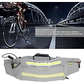cheap Decorative Lights-COB Belt Light Breathable LED Waist Bag Light with 5 Modes Red Back Light for Night Hiking Running Camping Fishing Mining Industrial Operation