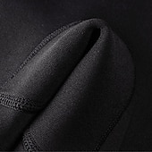  Pantaloni da sub in neoprene da 1,5 mm da uomo, pantaloni da muta, pantaloni da bagno elasticizzati, maniche lunghe, per surf, snorkeling, immersioni, tinta unita, invernali