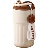 Недорогие Кружки и чашки-Термокружка для кофе из нержавеющей стали 316 с цифровым дисплеем температуры &amp;крышка с сенсорным экраном - самоохлаждающаяся/подогреваемая чашка, индикатор в реальном времени, портативный термометр