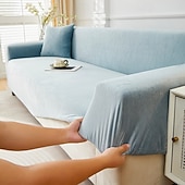 お買い得  ソファカバー-伸縮性のあるジャカード生地のストレッチソファカバー、ソファーカバー、セクショナルL字型ソファースリップカバー、コーナーケース、リビングルーム用、1、2、3、4人掛け