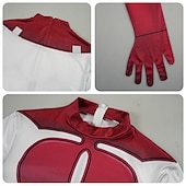 ieftine Costume pentru bărbați-Aventură Invinciboy Supererou Costum Cosplay Joc video Cosplay for Bărbați Adulți Halloween Carnaval Mascaradă Carnaval Petrecere Performanță