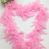 economico Accessori-Carnevale 2026 Accessori per Samba di Rio Boa di piume per Carnevale pacchetto colori assortiti per feste costumi Mardi Gras addio al nubilato Carnevale in Brasile