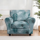 זול כיסוי לספה-כיסוי לספה עם כורסה, כיסוי אלסטי נמתח לספה יחידה, נגד החלקה, עמיד לאבק, כיסוי ספה מגן לסלון לשימוש ביתי